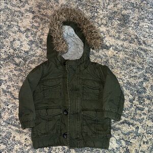 Old Navy Green Jacket 12-18 months